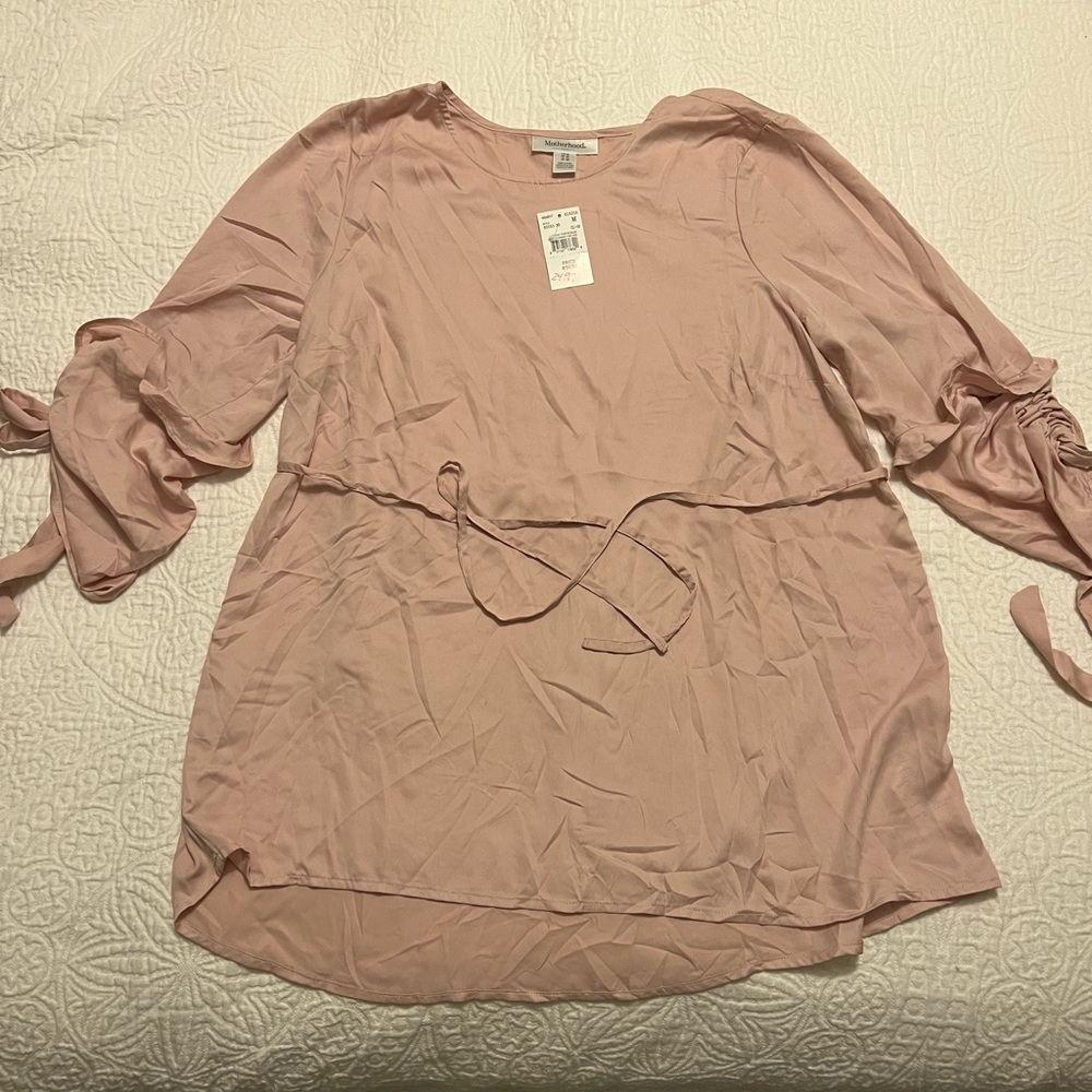 Maternity Satin Blouse